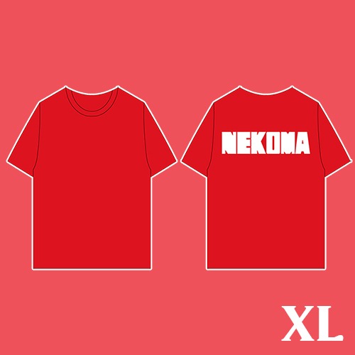 [예약상품/24년 07월~08월 입고예정][피규어프레소][하이큐!!] 정식 라이센스 티셔츠 네코마 고등학교 배구부 져지 스타일 Ver. XL 사이즈