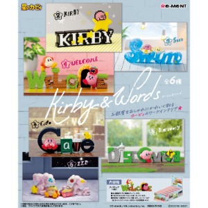 [23년 01월~02월 입고예정][리멘트][별의 커비] Kirby &amp; Words 단품 (랜덤)